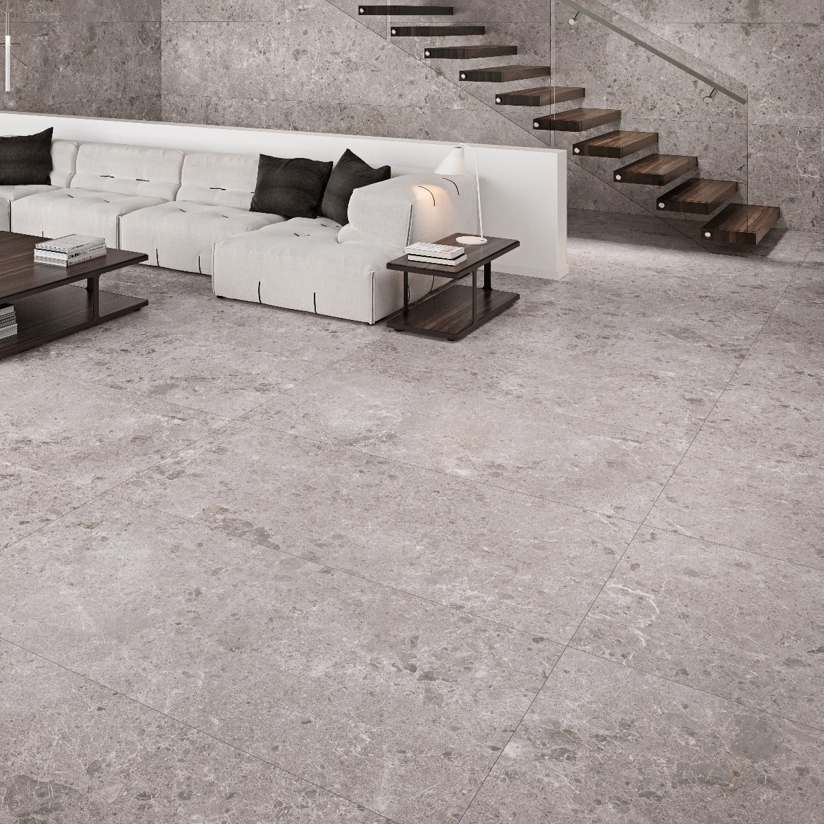 Klinker Artic Gris Marmor Mat 60x60