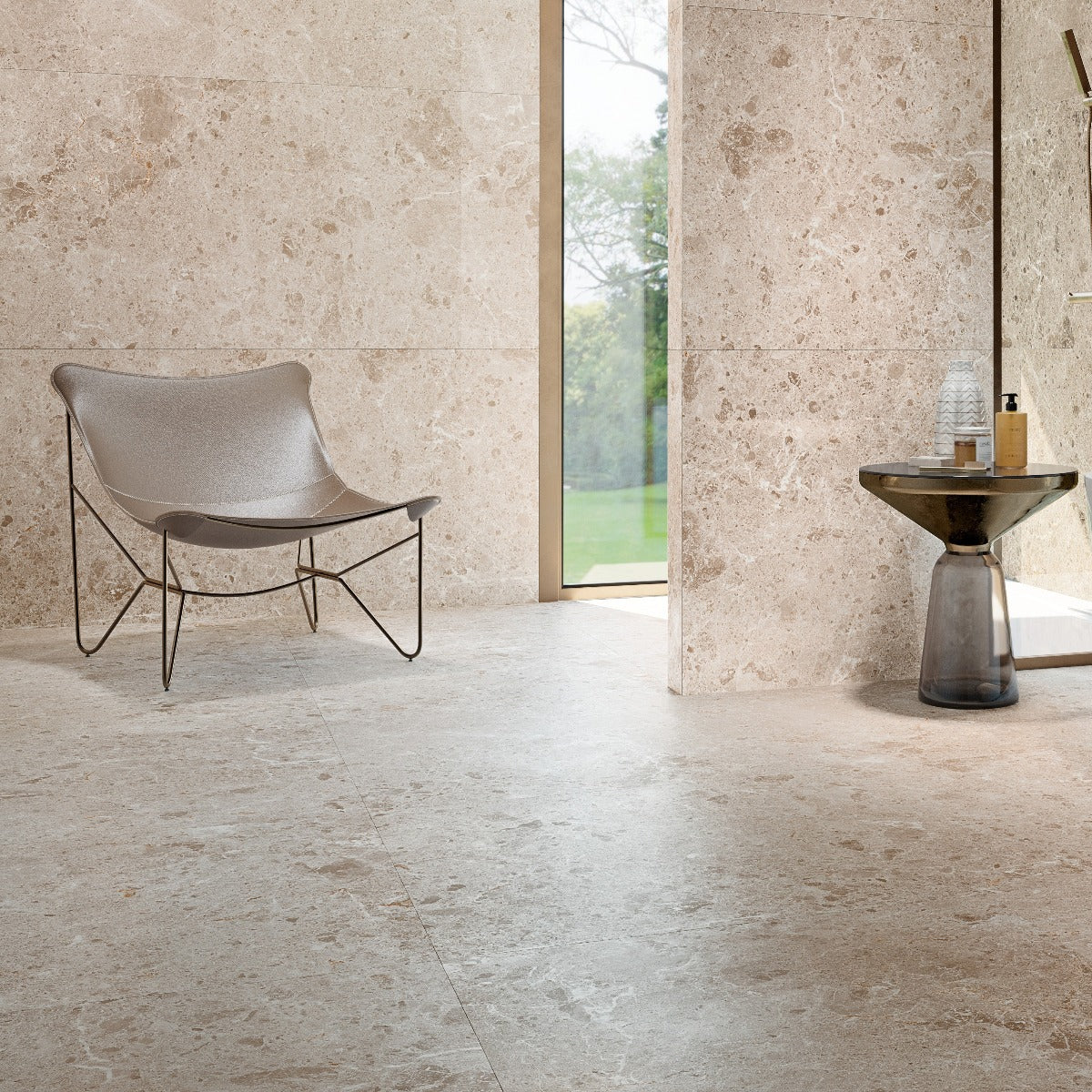 Klinker Artic Beige Marmor Mat 60x60