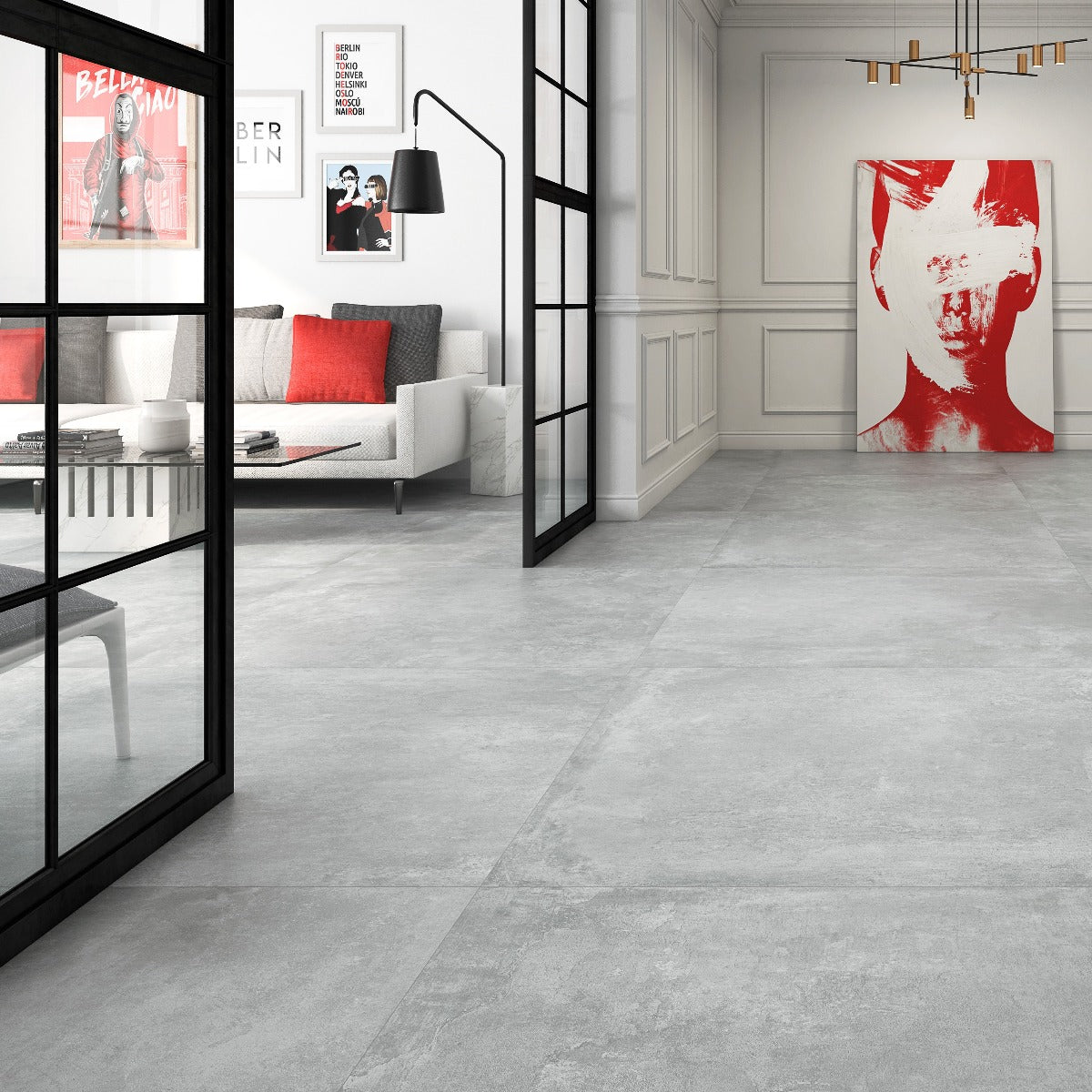 Klinker Ground Gris Mat 60x60