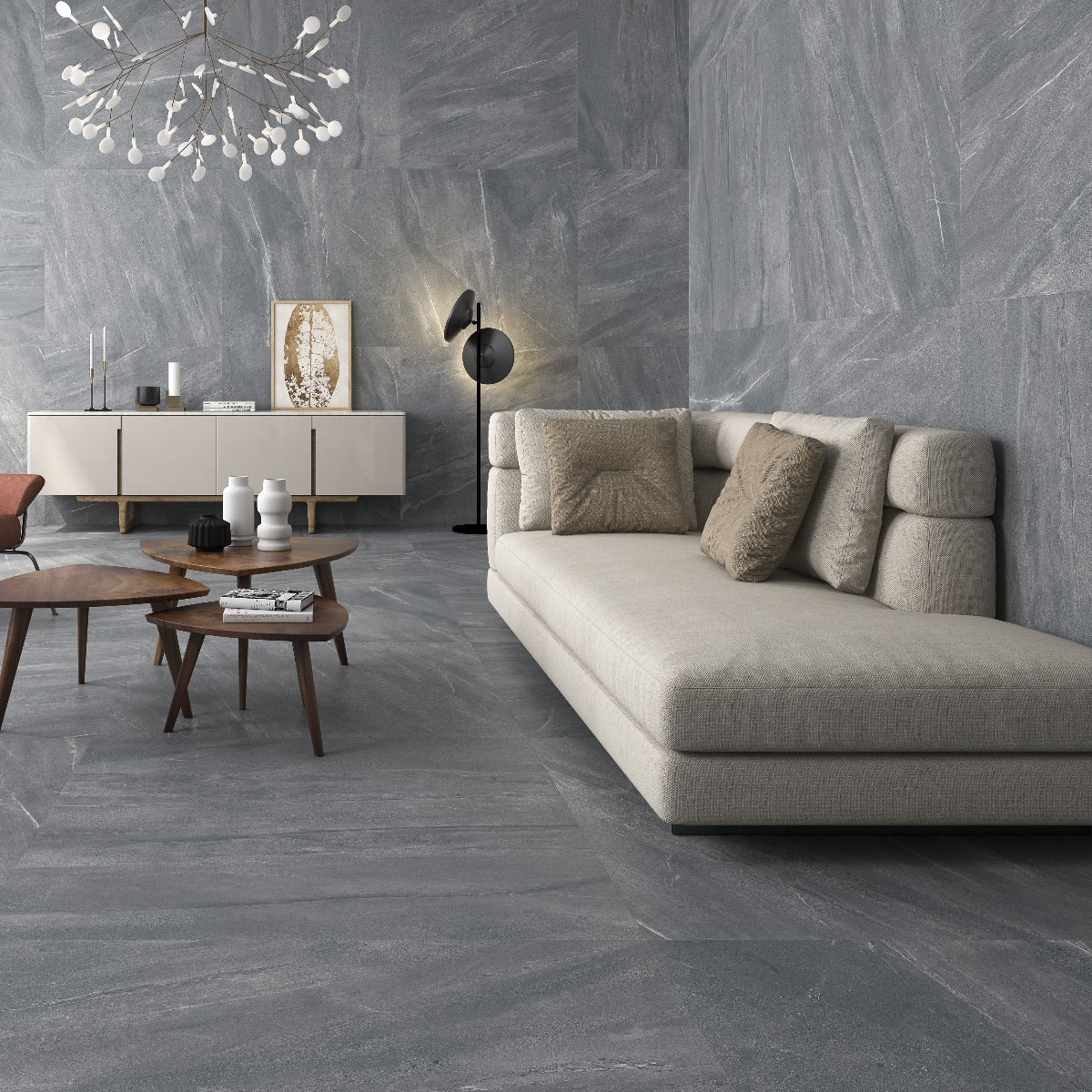 Klinker Lavica Gris Marmor Mat 30x60