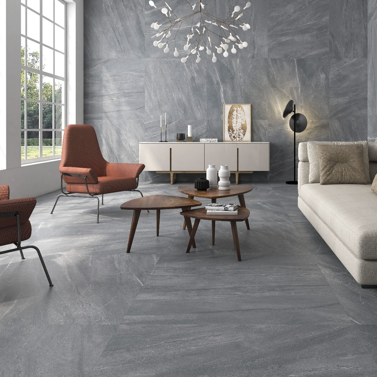Klinker Lavica Gris Marmor Matt 