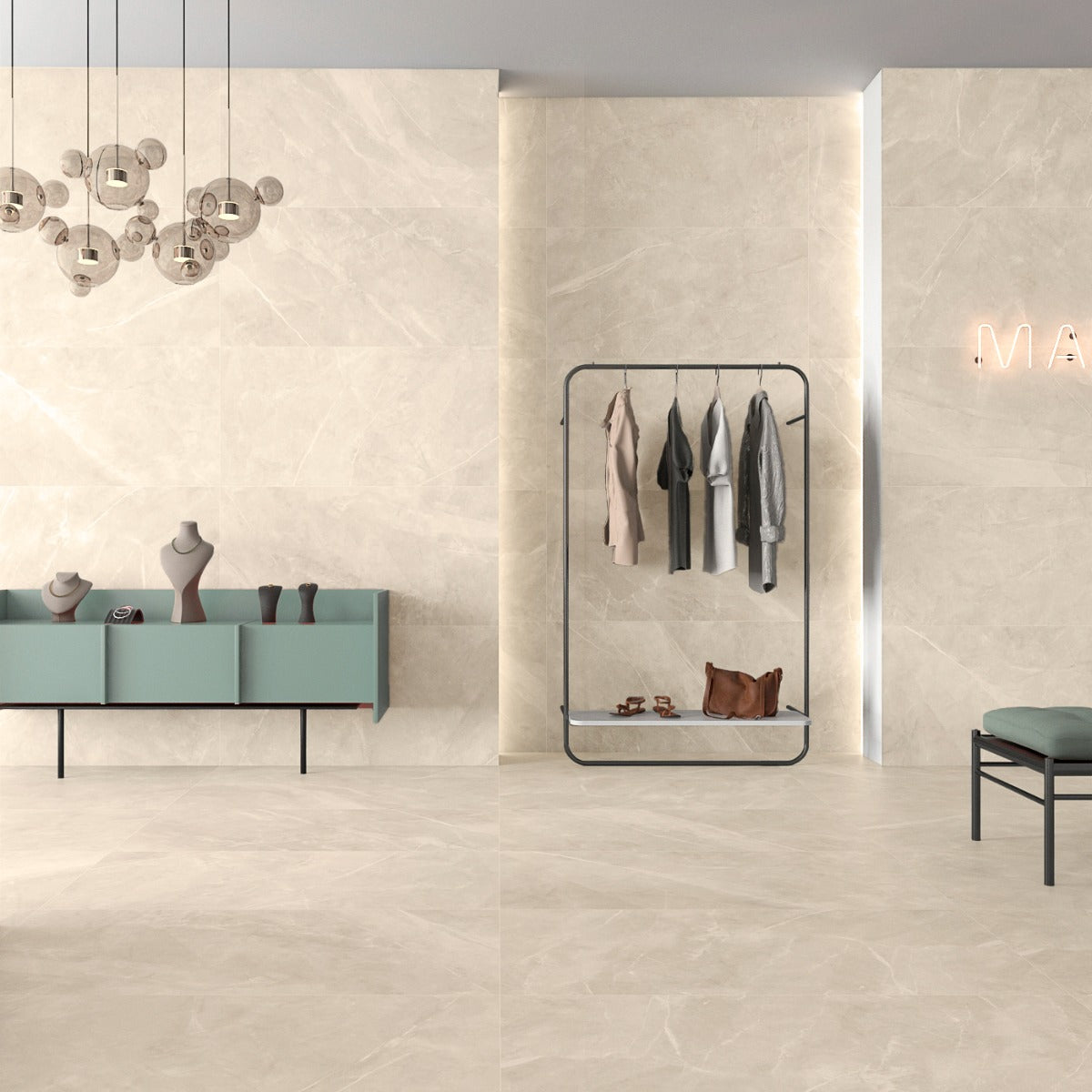 Klinker Magda Marfil Marmor Mat 30x60