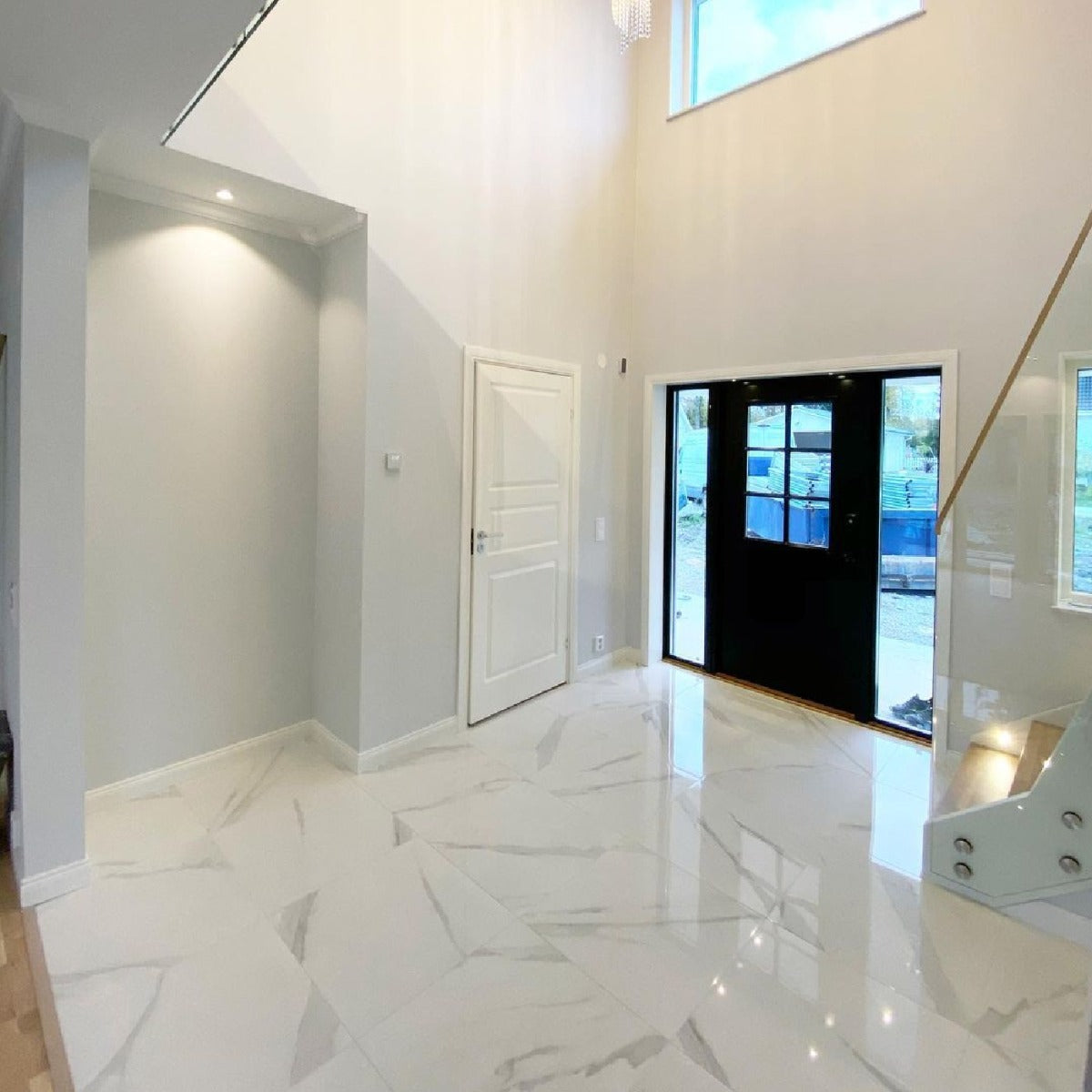 Klinker Statuary Vit Blank Marmor 60x60