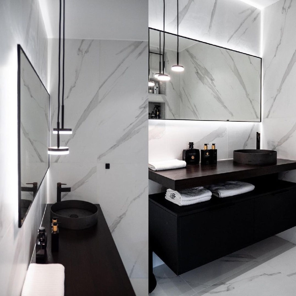 Klinker Statuary Hvid Mat Marmor 60x60