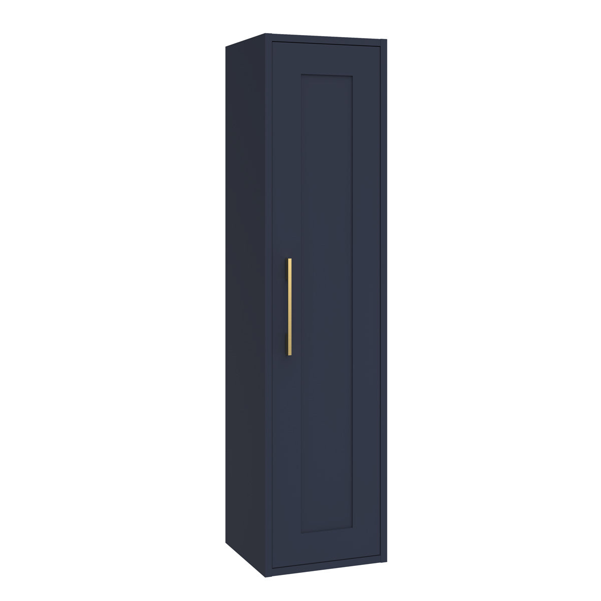 Badeværelsesskab Høj 35x140 cm Tenfors Allmoge Marin Blå