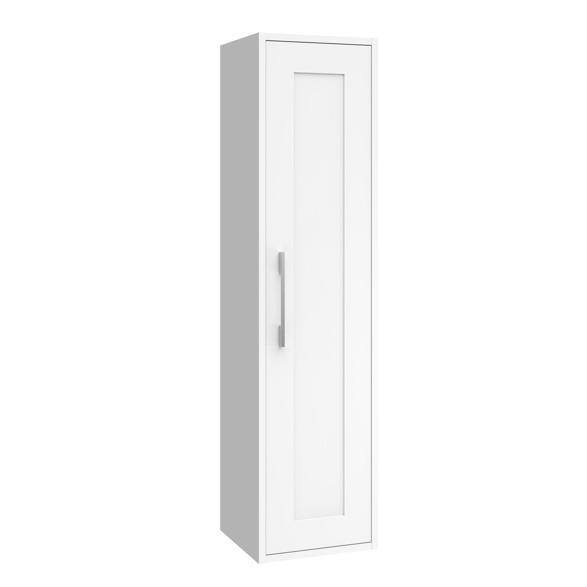 Badeværelsesskab Høj 35x140 cm Tenfors Allmoge Hvid Mat