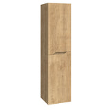 Badeværelsesskab Høj 35x140 cm Tenfors Bambu Eg Mat