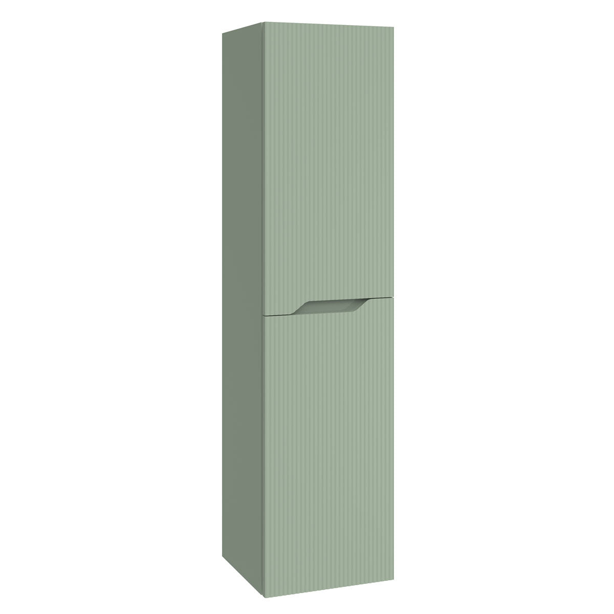 Badeværelsesskab Høj 35x140 cm Tenfors Bambu Salvia Mat