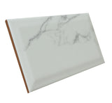 Vægflise Metro Carrara Marmor 10x20