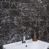 Vægflise Marquina Marmor 10x20