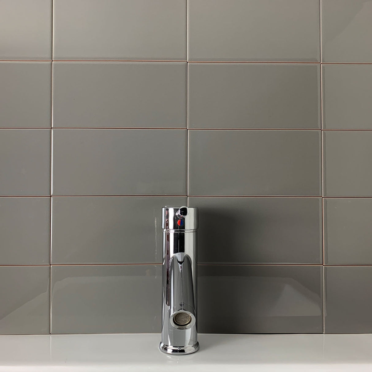 Vægflise Cemento Glat Blank 10x20