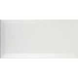 Vægflise Metro Hvid mat 10x20