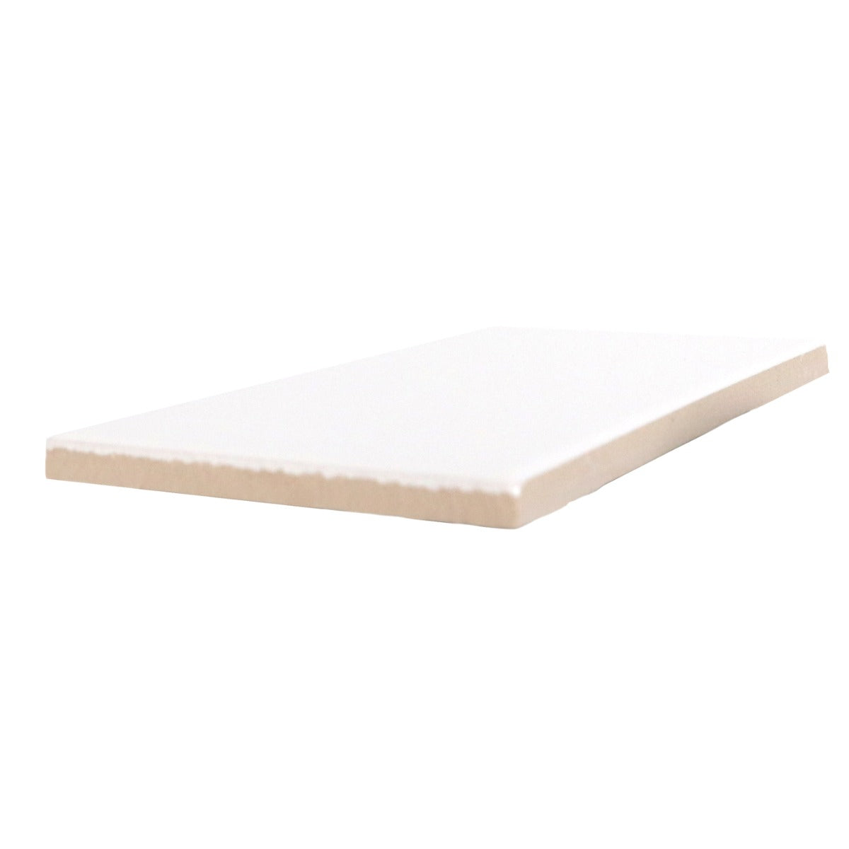 Vægflise Hvid Glat Blank 7,5x15