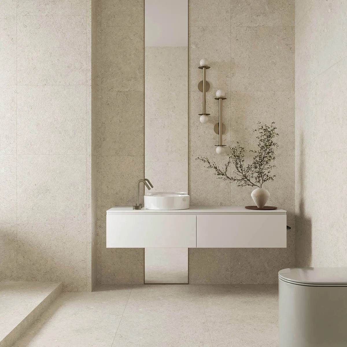 Klinker Kalksten Norr Beige Mat 60x60