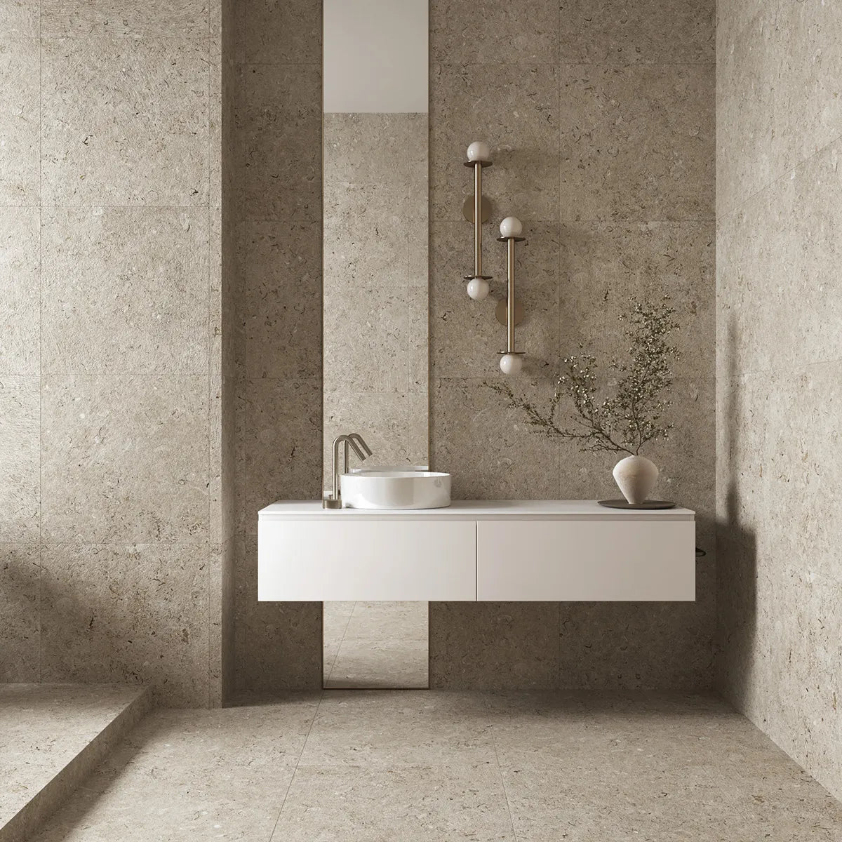 Klinker Kalksten Norr Natural Mat 60x60