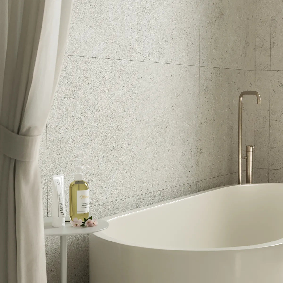 Klinker Kalksten Norr Pearl Mat 60x60