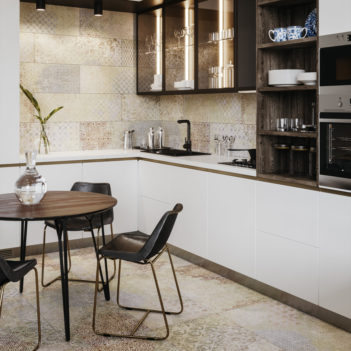 Klinker Bohemian Blend Mat 60x60