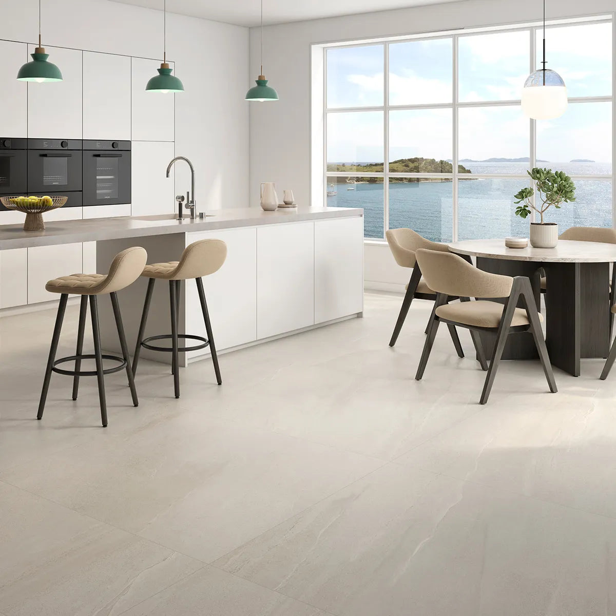 Klinker Eddystone Blanco Mat 120x120