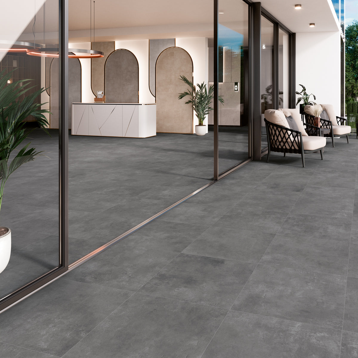 Klinker Indeed Graphite Matt 30x60