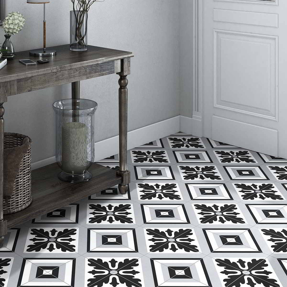 Klinker Max Black 20x20