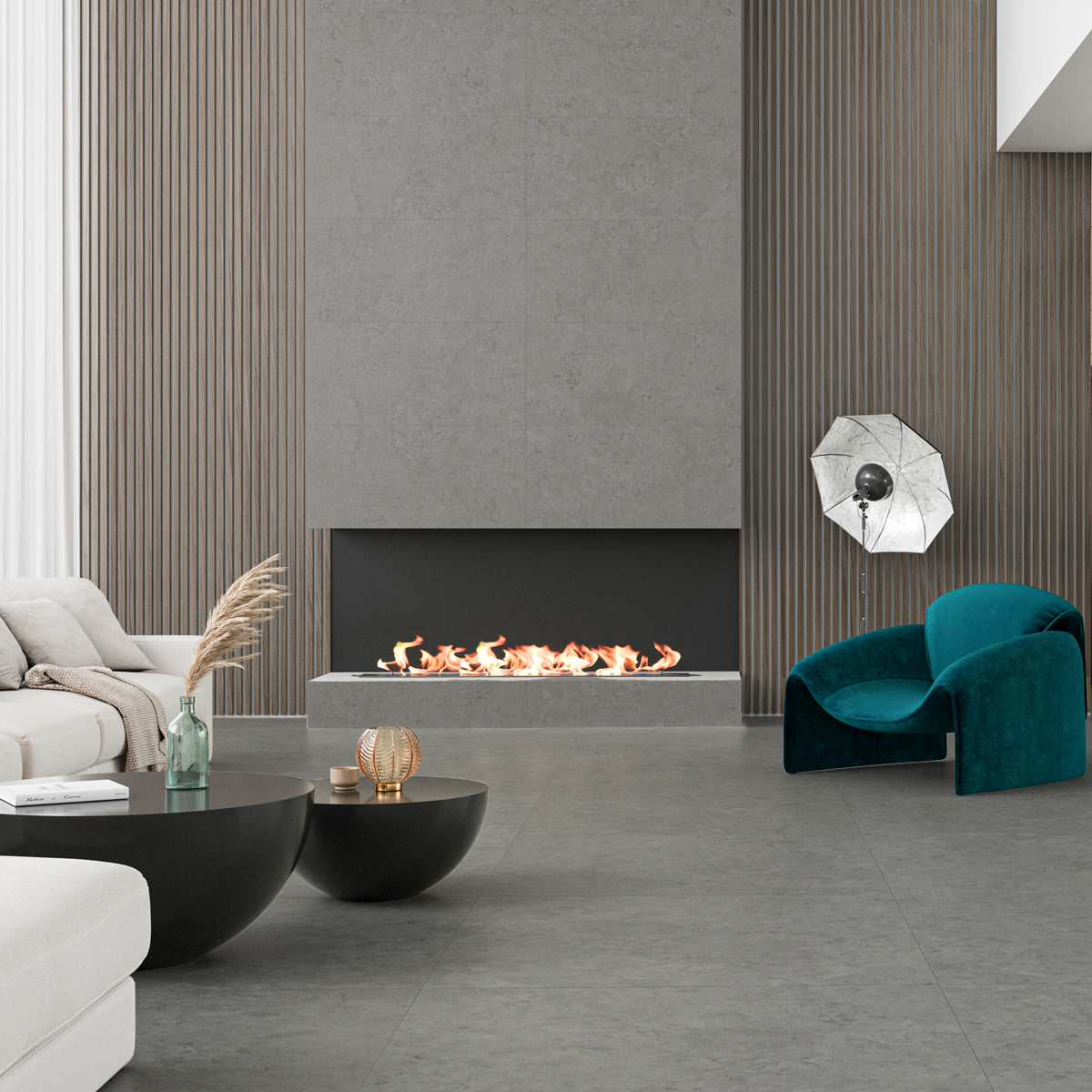 Klinker Moon Grey Mat 100x100