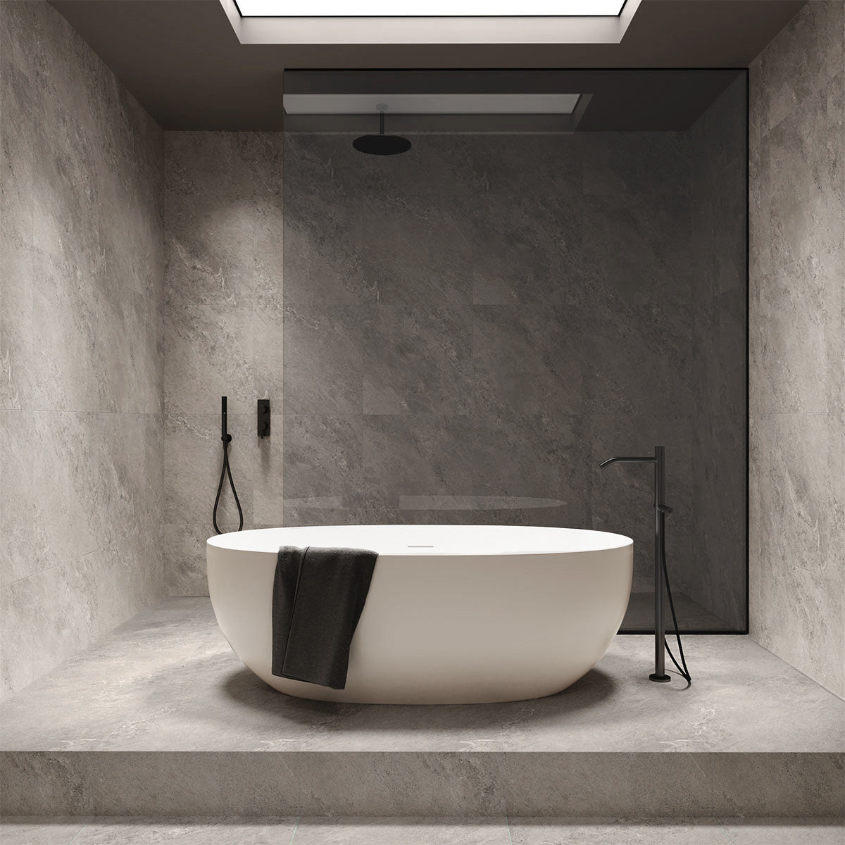 Klinker Newport Pearl Marmor Mat 60x60
