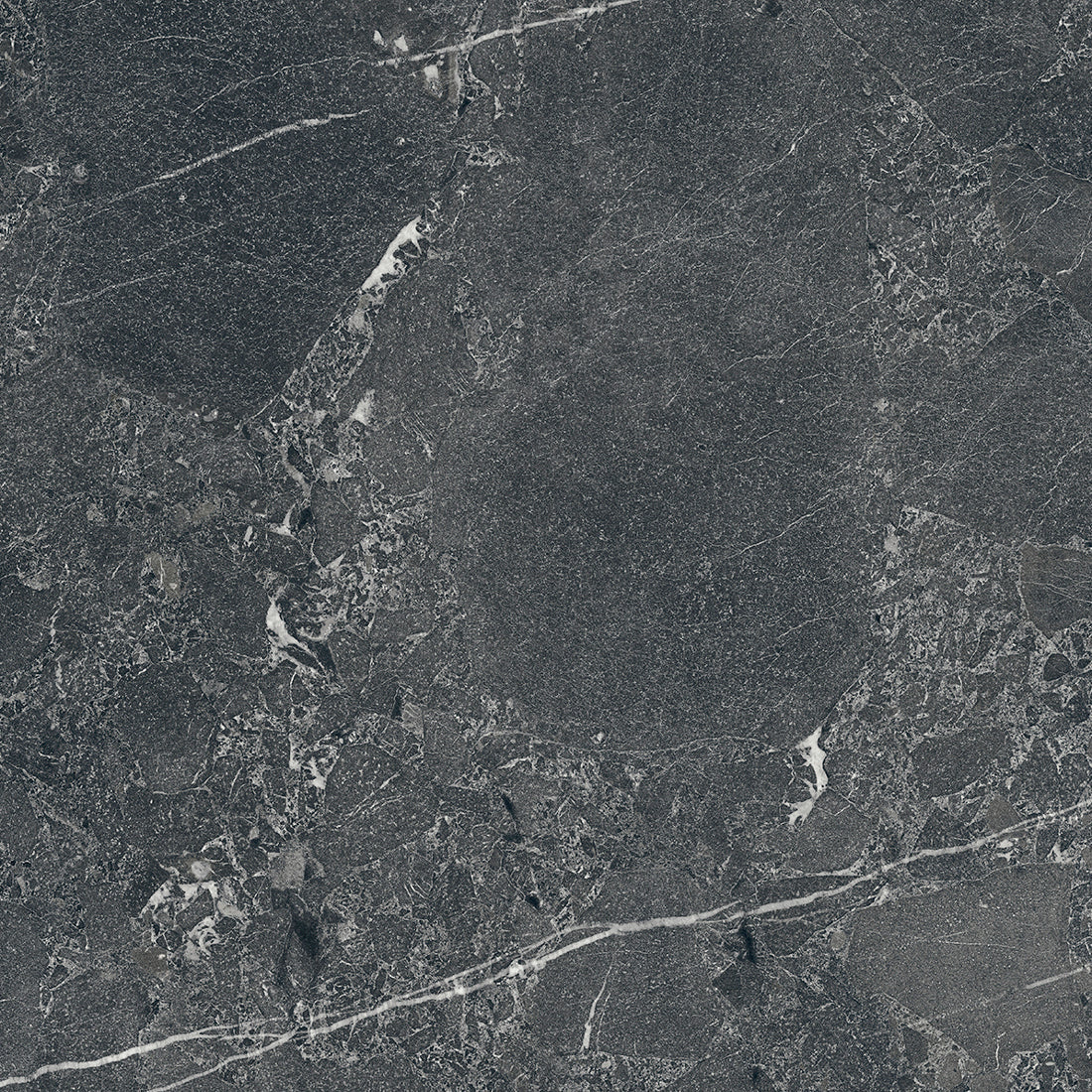 Klinker Pulse Black Marmor Mat 60x60