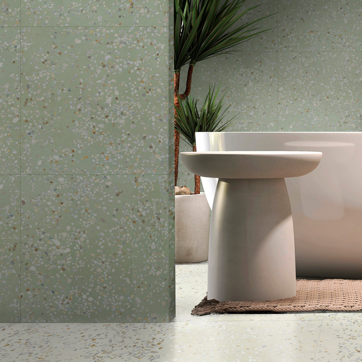 Klinker Trendy Green Mat 60x60