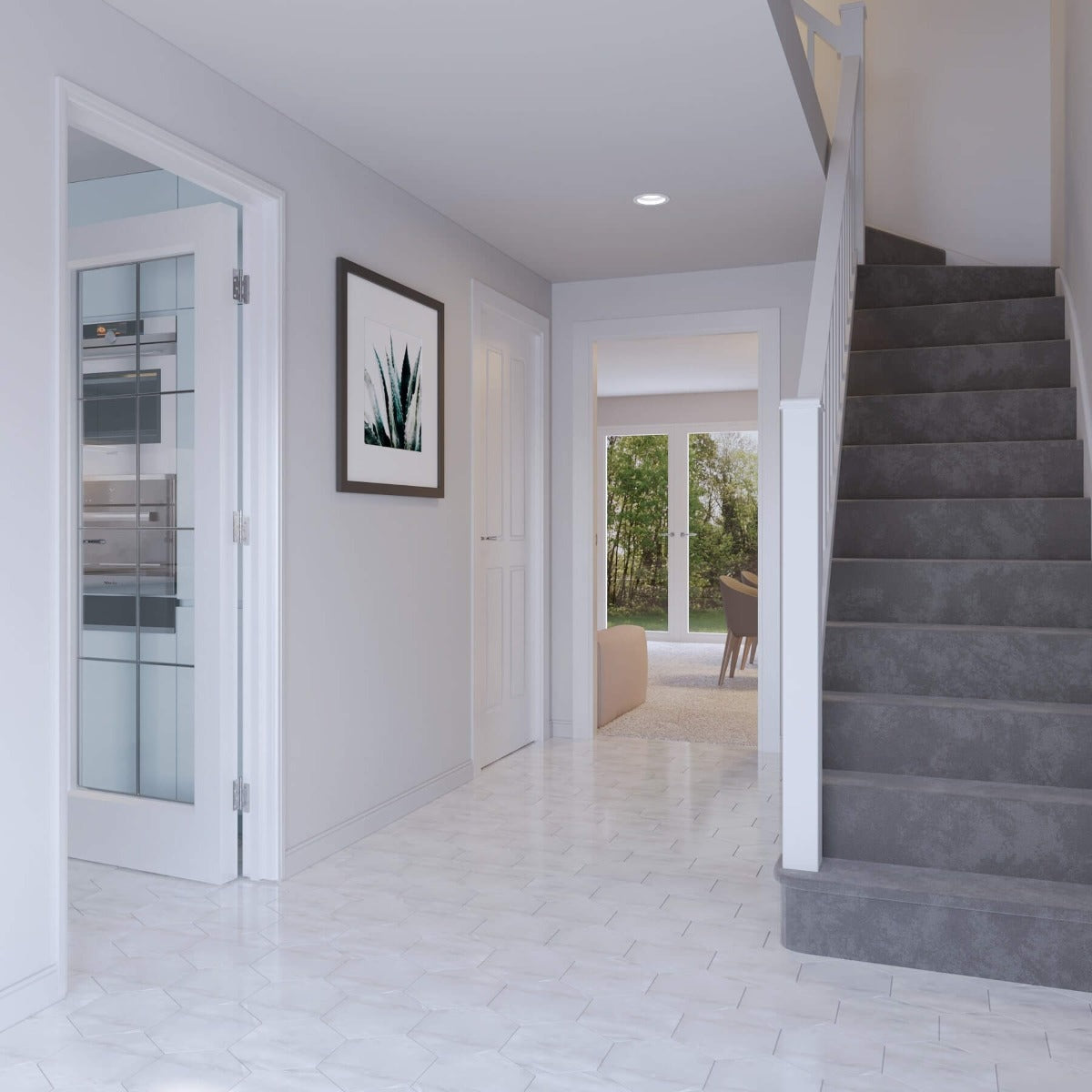 Klinker Hexagon Dortmund Marmor 22,5x25,9