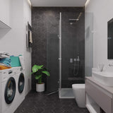 Klinker Hexagon Marquina Marmor 22,5x25,9