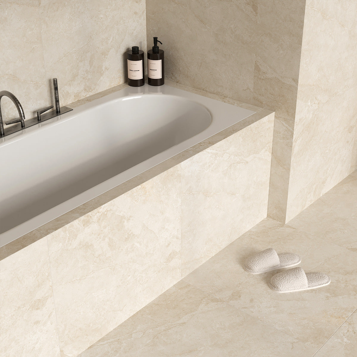 Klinker Marais Beige Marmor Mat 60x60