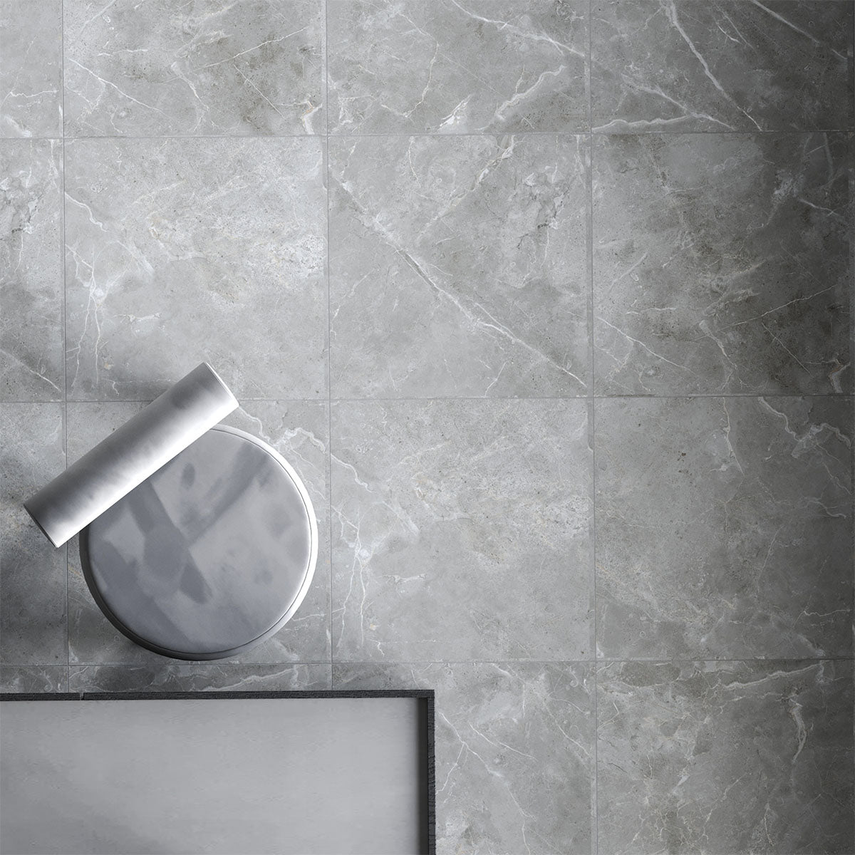 Klinker Pulpis Dark Grey Marmor Mat 60x60