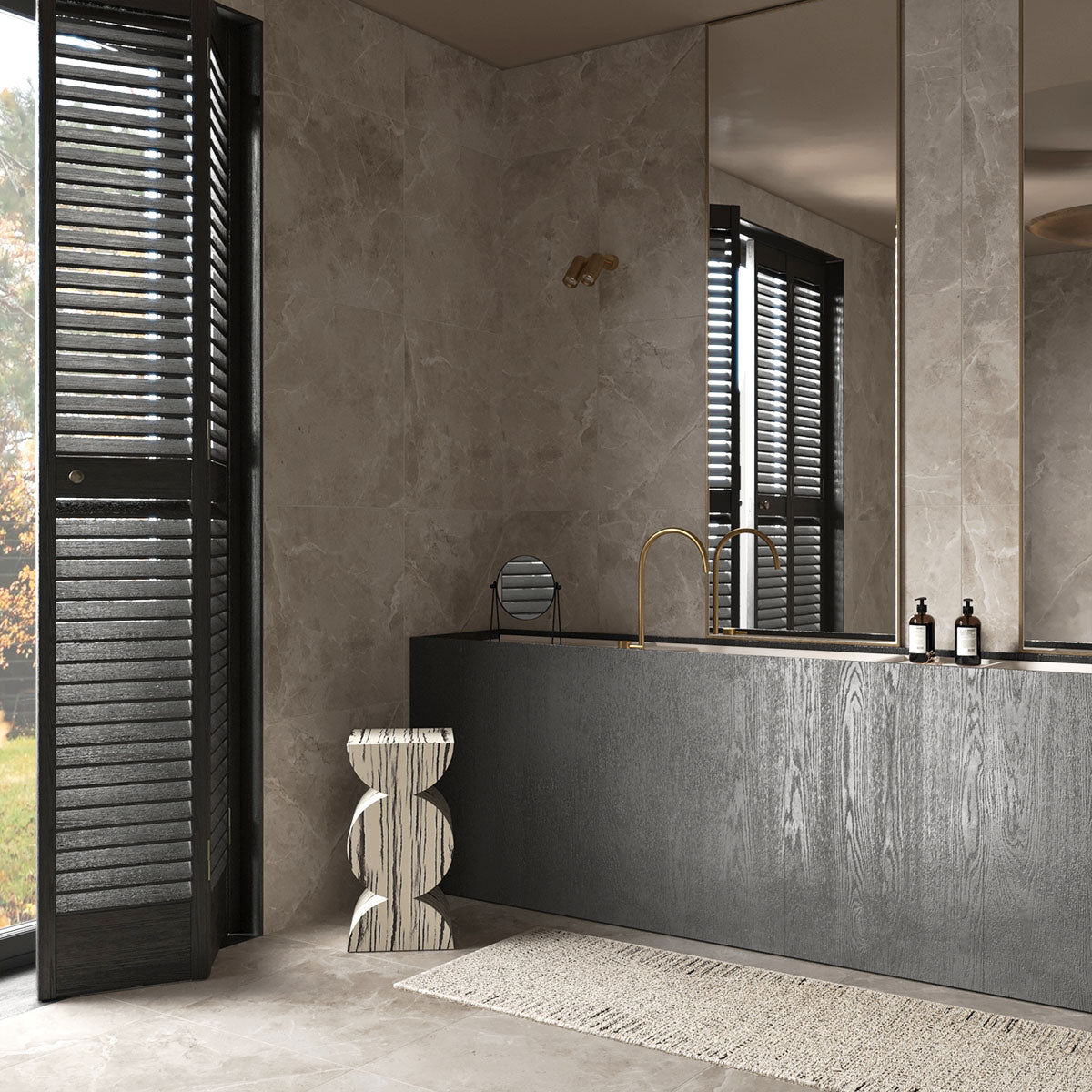 Klinker Pulpis Mid Grey Marmor Mat 60x60