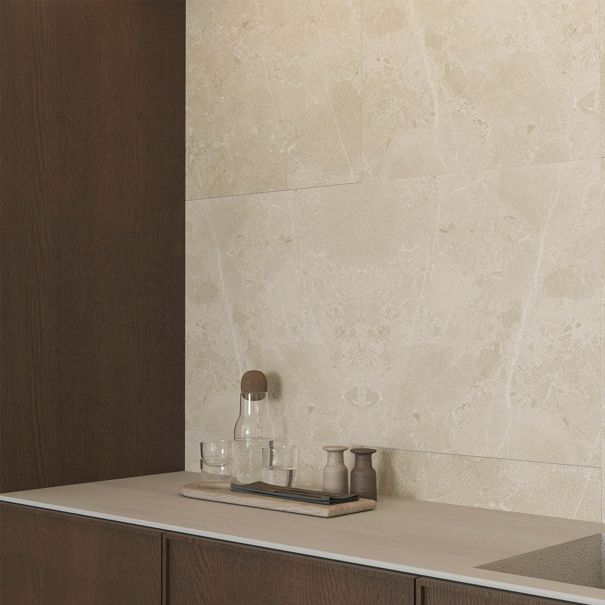 Klinker Pulse Cream Marmor Mat 60x60