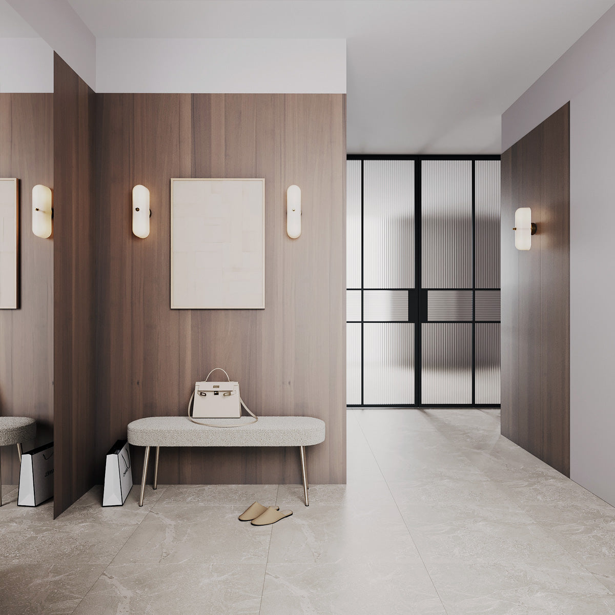 Klinker Pulse Taupe Marmor Mat 60x60