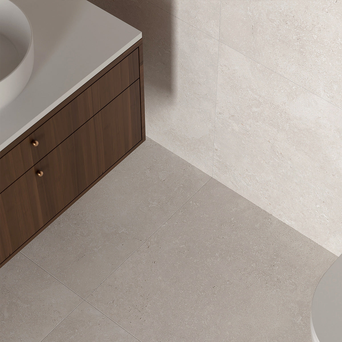 Klinker Roden Blanco Mat 60x60