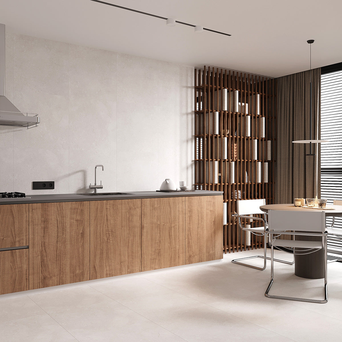 Klinker Roden Blanco Mat 60x60