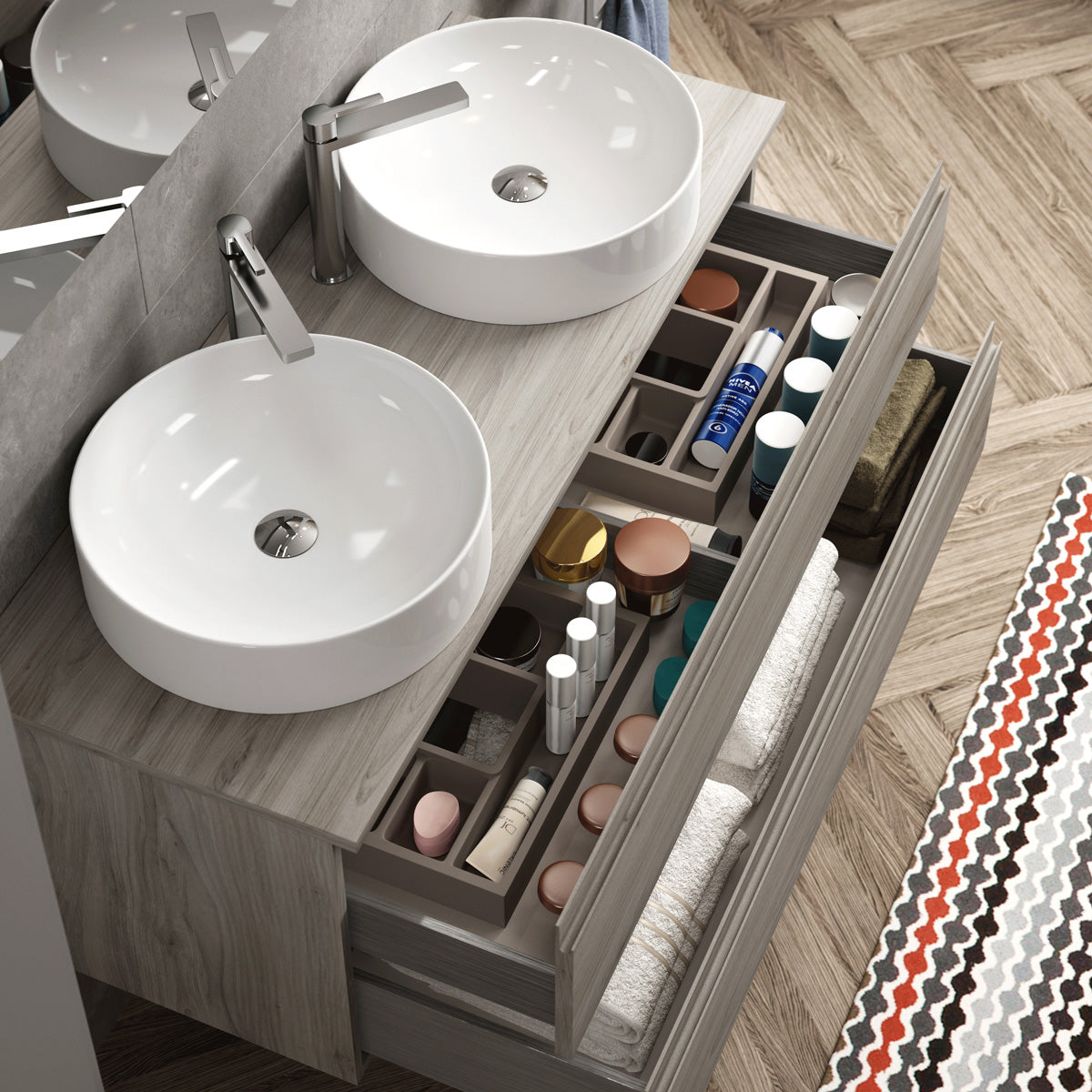 Kommode 120 cm Tenfors Norrvik Grå Fyr