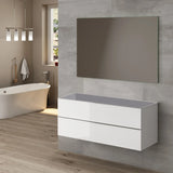Kommode 120 cm Tenfors Harmoni Hvid Blank