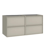 Kommode 120 cm Tenfors Nordlig Beige Mink 4 skuffer