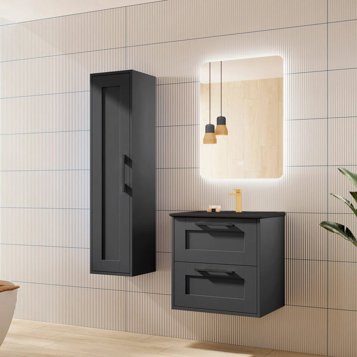 Kommode 60 cm Tenfors Allmoge Antracit