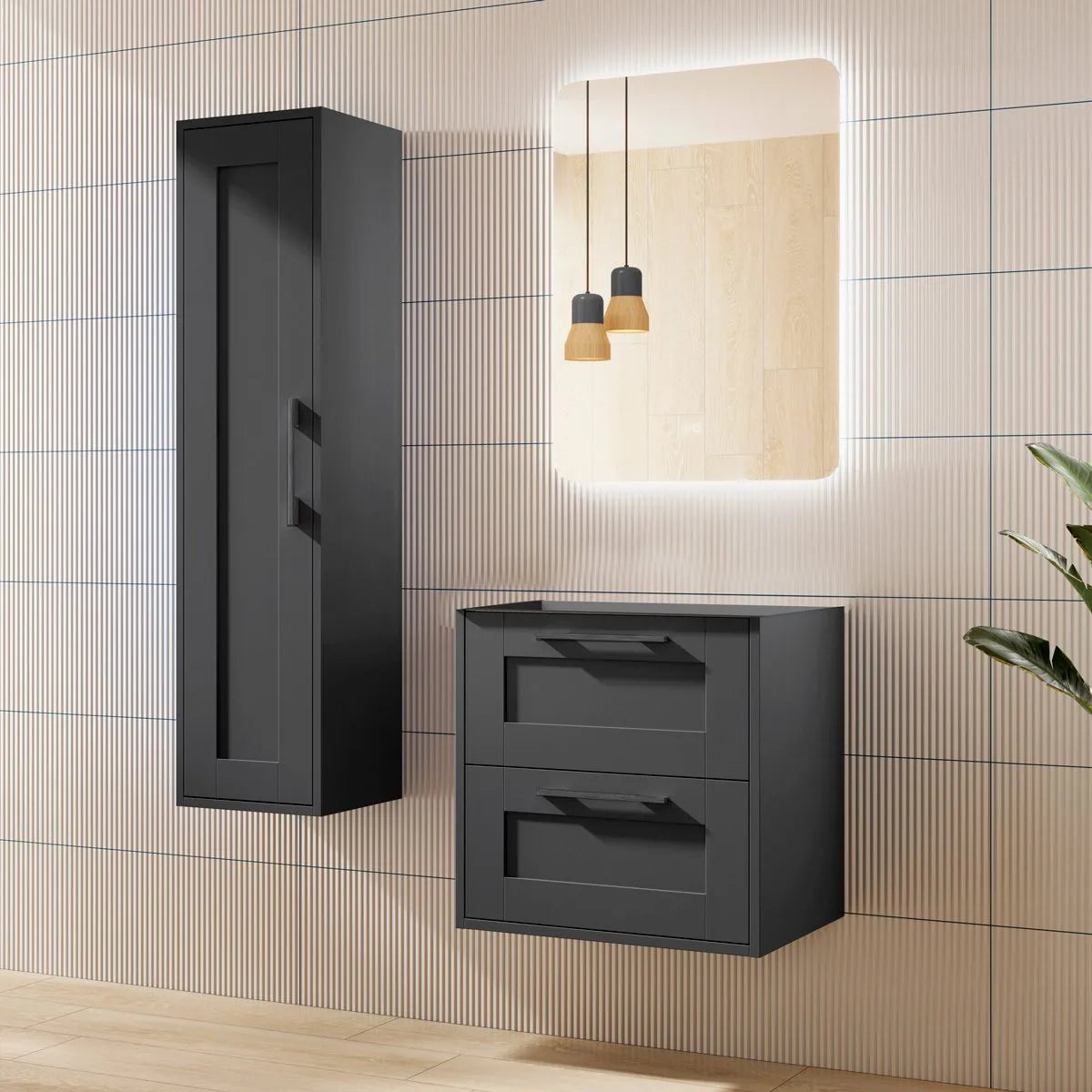Kommode 60 cm Tenfors Allmoge Antracit