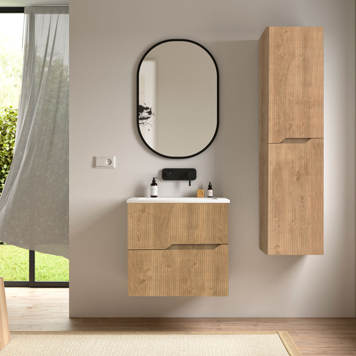 Kommode 60 cm Tenfors Bambu Eg Mat