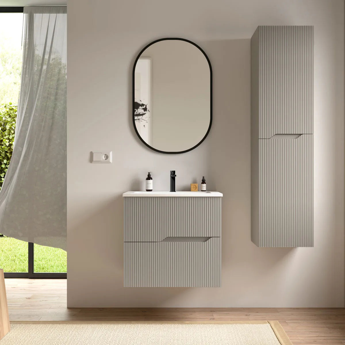 Kommode 60 cm Tenfors Bambu Mullvad Mat
