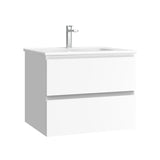 Kommode & Håndvask 60 cm Tenfors Norrvik Hvid Mat