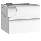 Kommode & Håndvask 60 cm Tenfors Harmoni Hvid Mat