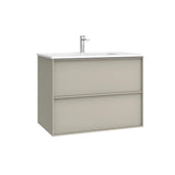 Kommode & Håndvask 80 cm Tenfors Nordlig Beige Mink