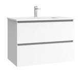 Kommode & Håndvask 80 cm Tenfors Viken Hvid Mat