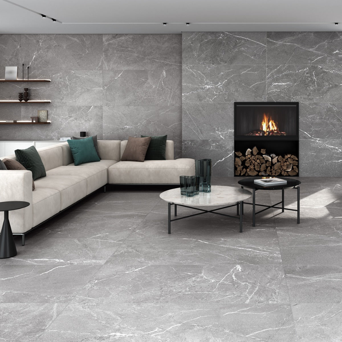 Klinker Malek Grey Marmor Mat 60x120