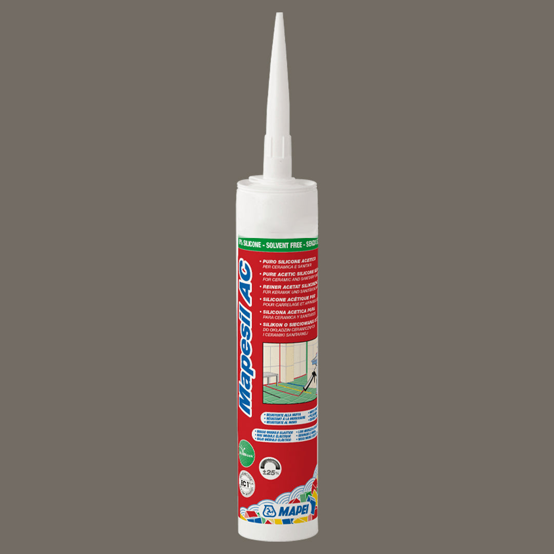 Mapesil AC Silikonefugemasse 113 Cement Grey 310 ml